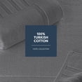 thumbnail image 5 of White Classic Hotel Collection Absorbent Cotton Bath Mats, Spa Reversible Floor Towels, not a Bathroom Rug, Gray, 22 x 34, 2 Pack, 5 of 9