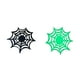 thumbnail image 5 of Matsuzay 5 manteles individuales noctilucentes de PVC, absorbentes de luz en el día que brillan en la oscuridad, Halloween, negro no tóxico Negro 10Conjunto, 5 of 6