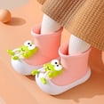 thumbnail image 3 of Lujianch Children Female Elastic Mouth Children's Rain Boots Textured Soles Non Slip Light Comfortable Rain Shoes For Primary School Students Girls Winter Boots, 3 of 3