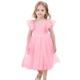 thumbnail image 4 of Toddler Girl Dresses Baby&nbsp;Tulle&nbsp;Dress Pink Dresses For Girls Girls Birthday Dress Girls Children'S Day Outfit 18-24 Months, 4 of 4