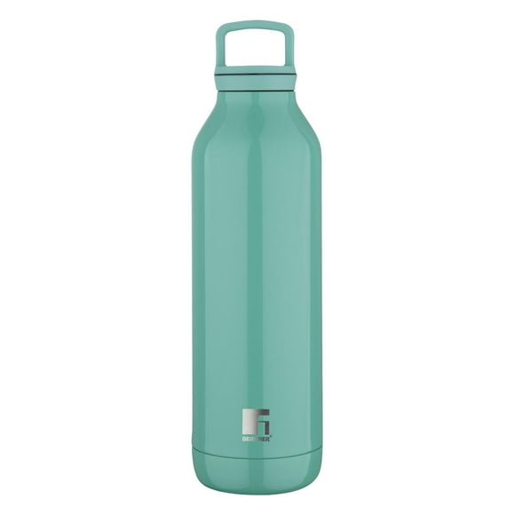 Marine Green Thermo Steel Bottle Or Flask 525ml | Hot & Cold, Vacuum Insulated - For Water, Coffee, Tea, Soup, Juice - Use In Office, Commute, Sports, Travel, Screw On Top Lid | Rust & Leak Proof