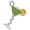 Lime Green, variant on Silver-tone Tropical Drink - Lime Green - Gold Tone Philipians 4:13 I Do All Things Through Christ Engraved Cross Charm Bracelet, 6.5+1.5" Extender