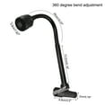 thumbnail image 4 of LEFU Kitchen Faucet Wall Mounted Sink Tap Flexible Hose Cold Water Two Modes Spray Stream Zinc Alloy Black G1/2 Inch Thread Space Saving Design for Home Improvement, 4 of 10