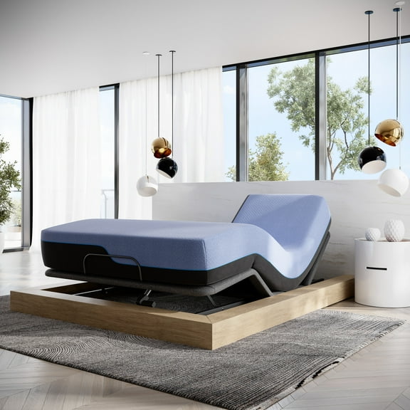 12" Mattress, King, Reduces With Cooling Latex Foam Low Motion Transfer For Sound Sleep