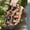 Dark Brown, variant on Men's Closed-Toe Hiking Sandals, Adjustable Quick-Lock Outdoor Sports Sandals
