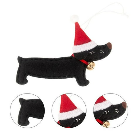 

Pgeraug Pendant Christmas Tree Ornament Christmas Tree Pendants Hanging Pendants Plush Craft For Christmas Holiday Party Home Decor Hangs Black