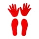 thumbnail image 1 of 4x Fabricantes de alfombras táctiles Hugo juguetes sensoriales rojo, 1 of 10