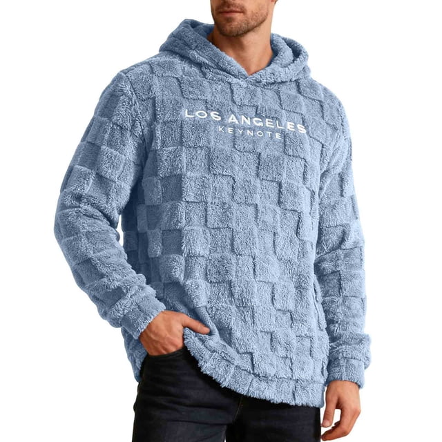 Sweat à Capuche Homme Sportif Brodé Sweat à Capuche Homme Manches Longues