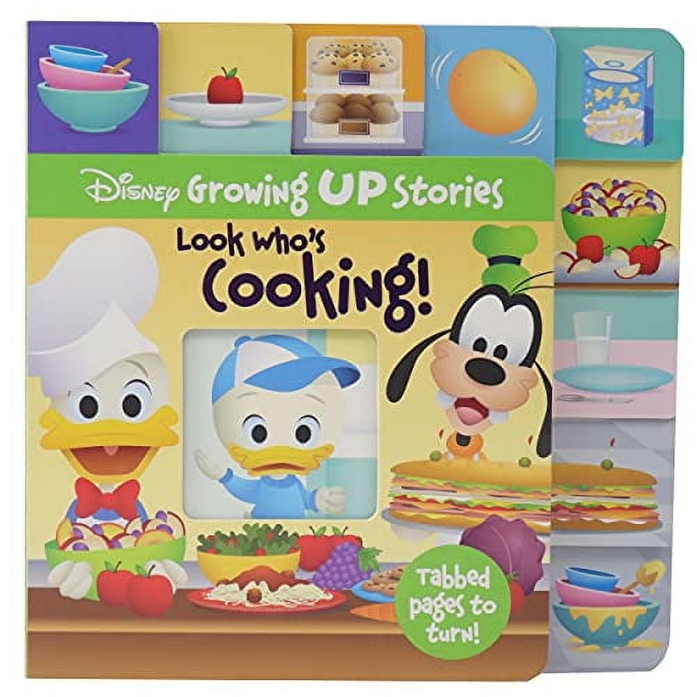 Disney Growing Up Stories: Look Who's Cooking! (Board Book)