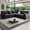 Black, variant on Hombryzy 113" Modular Sectional Sofa with Movable Ottoman, L-Shaped Deep Seat Cloud Couch for the Living Room, 4-Seat, Black