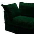 thumbnail image 6 of Newest 37" Ottoman, Green Corduroy with Removable Cover, Extra Long Footrest Stool for Living Room, 6 of 12