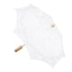 thumbnail image 3 of Paraguas de encaje para novia de estilo occidental, accesorio para fotografía de banquetes, suministros para bodas, blanco, tamaño L, 3 of 10
