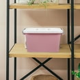 thumbnail image 4 of WASHWEPE Storage Box Pink 1Set 12.2X7.4X6.3In, 4 of 8