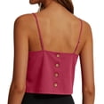 thumbnail image 5 of Crop Tops for Women Summer Sleeveless Scoop Neck Adjustable Spaghetti Strap Casual Camisole Tank Top, 5 of 7