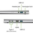 thumbnail image 3 of Acer Aspire Go 15 AI Ready Laptop | 15.6" Full HD (1920 x 1080) IPS Display | Intel Core 3 Processor N355 | Intel Graphics | 8GB DDR5 | 128GB UFS | Wi-Fi 6 | Windows 11 Home in S Mode | AG15-32P-39R2, 3 of 5