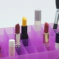 thumbnail image 2 of Miangastore 40 Slots Lipstick Storage Box Creative Lipstick Jewelry Storage Holder Makeup Desk Organizer for Home Shop (Purple), 2 of 8