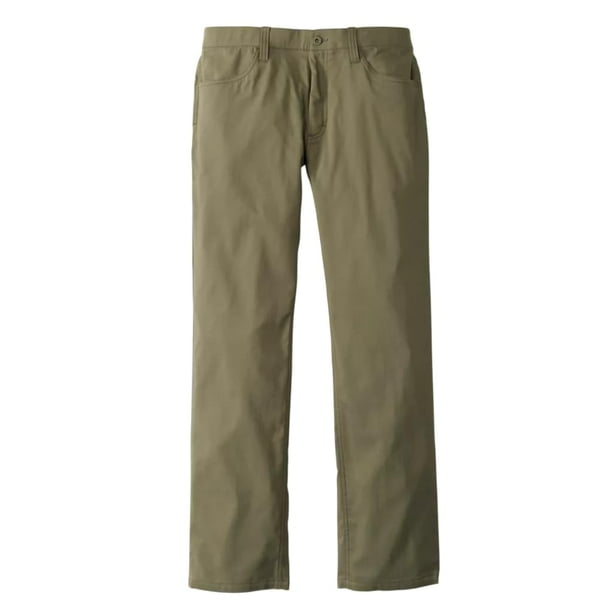 Pantalones Orvis Out-Off-Office con 5 bolsillos para hombre, color estragón, 40 de ancho x 32 de largo