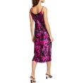 thumbnail image 2 of Bar III Womens Floral Midi Slip Dress Floral Purple S, 2 of 2