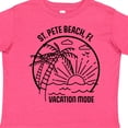thumbnail image 4 of Inktastic Summer Vacation Mode St. Pete Beach Florida Boys or Girls Toddler T-Shirt, 4 of 5
