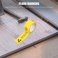 thumbnail image 4 of GOOHOCHY Electricity Warning Sign Anti Static Warning Tape PVC Yellow 1Pcs in Construction Areas, 4 of 8
