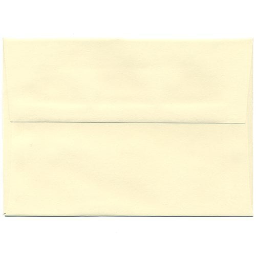 Sobre S con estampado superfino, color marfil, tamaño A7, para tarjetas de 5 x 7 pulgadas (25 unidad