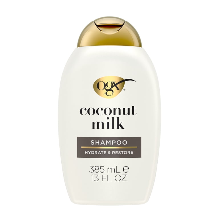 OGX Nourishing Coconut Milk Moisturizing Shampoo, 13 oz photo 1