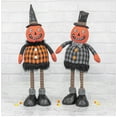 thumbnail image 5 of Hannah's Halloween Decor Bobble Standers 17 inches Tall Orange Black, 5 of 7
