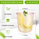 thumbnail image 2 of Vasos desechables sin tallo Ziliny, 350 ml, cristal, 50 unidades, rosas, 2 of 6