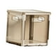 thumbnail image 4 of Organizador de almacenamiento en forma de cubo, plegable, práctico, con asas, para el hogar y el armario. Gris claro, 4 of 9