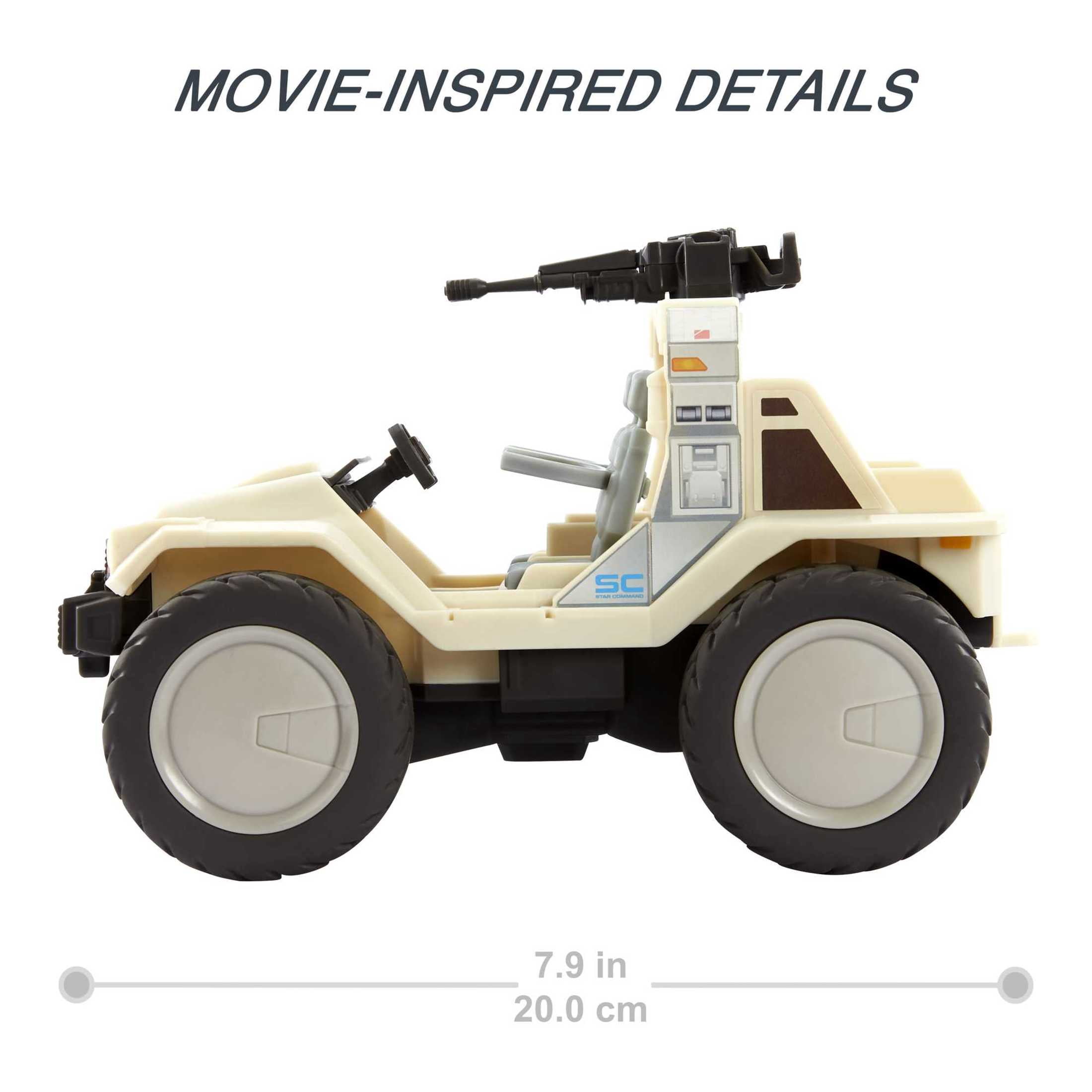 Hot Wheels RC Disney and Pixar Lightyear Battery-Powered Remote-Control Space Commander ATV