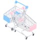 thumbnail image 2 of Mini carrito de compras decorativo, accesorios para carrito de compras, 2 uds., 2 of 3