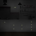 thumbnail image 5 of 4PCS Round Sloth Hanging Cabinet Fluorescence Knob Glowing in the Dark Furniture Drawer Pulls Handle with Screws, 5 of 5