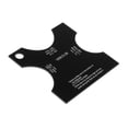 thumbnail image 5 of MERIGLARE 2 PCS Guitar Making Neck Mold Template Neck Shaping Reference Leveling Accessory 1958 D-28, 5 of 5