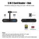 thumbnail image 3 of New USB 3.0 Memory Card Reader 5 in 1 USB-C to TF SD XQD Card, 3 of 5