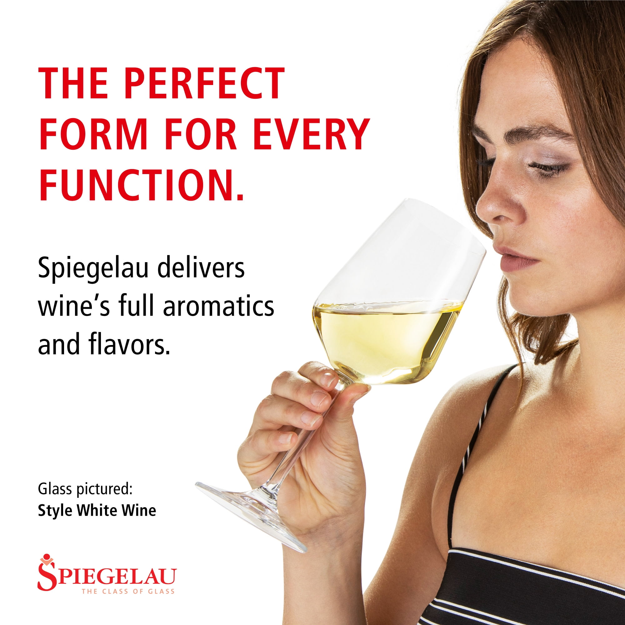 Style White Wine Glass, Set of 4, 44 cl - Spiegelau @ RoyalDesign