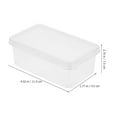 thumbnail image 3 of CUITING 10 Pcs Tiramisu Box Cake Boxes Containers Charcuterie with Lids Clear Holder Carrier, 3 of 6