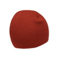 thumbnail image 3 of Top Headwear Cuffless Beanie For Men Women, Unisex Short Beanies Skull Cap, Rust, 3 of 3
