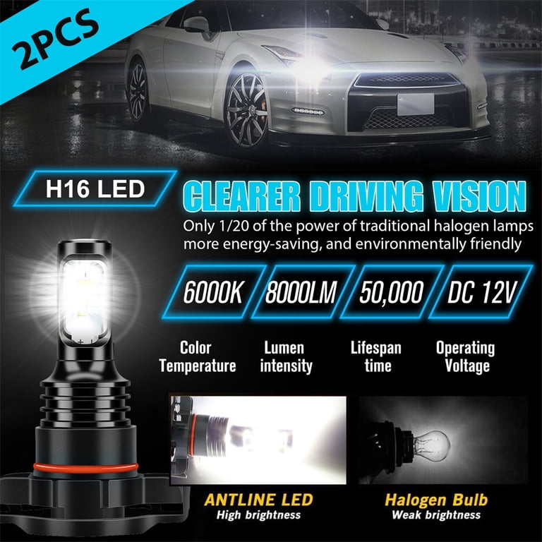SKN 9012 LED Headlight Bulb For 2014 2015 GMC Sierra 1500 Base SLE SLT Pickup 4 Door