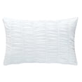 thumbnail image 4 of Nanshing Sophie 7-Piece Reversible Microfiber Comforter Set with Bonus Pillows, White, Cal King, 4 of 5