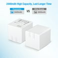 thumbnail image 2 of 2-Pack Battery for ARLO PRO, PRO 2, Extra Rechargeable Camera VMA4400, 2 of 6