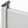 thumbnail image 4 of Blank Door Name Plate for Office Room or House Display Silver Aluminum Alloy 6.3 Inches, 4 of 11