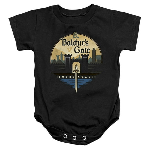 Dungeons and Dragons Baldur's Gate Unisex Infant Snap Suit for Baby