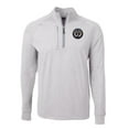thumbnail image 2 of Men's Cutter & Buck Heather Gray Philadelphia Union Big & Tall Adapt Eco Knit Quarter-Zip Top, 2 of 3