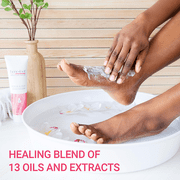 Benefeet Scrub-a-Dub Cooling Foot Scrub Lotion, 4 oz