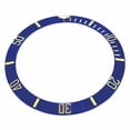 thumbnail image 3 of BEZEL INSERT CERAMIC FOR GINAULT OCEAN ROVER I 181070 181270 ENGRAVED # BLUE, 3 of 3