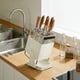 thumbnail image 4 of Estante Giratorio para Almacenar Cuchillos – Organizador de Acero Inoxidable que Ahorra Espacio con Diseño Resistente a Rayones, Fácil Acceso y Estilo Moderno para Encimeras de Cocina Eficientes., 4 of 7