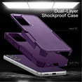 thumbnail image 3 of JETech Case for Samsung Galaxy S23 FE 6.4-Inch, Heavy Duty Dual-Layer Protection, Rugged Tough Shockproof Phone Cover with Matte Design (Deep Purple), 3 of 6