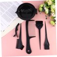 thumbnail image 4 of WRISTBIQUE 8Pcs Black Hairdressing Set Hair Dyeing Bowl Mixer and Clips Practical Tools for Hair, 4 of 8