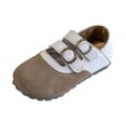 thumbnail image 1 of IUJSOY Sandals for Girls Non Slip Mary Jane Flats Princess Dress Shoes Double Buckle Sandals, 1 of 9