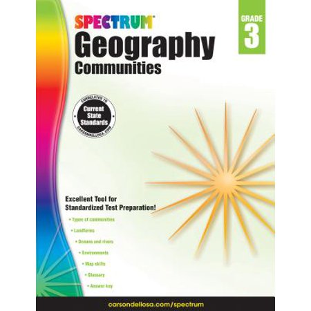 Spectrum Community Formula - Spectrum Geography, Grade 3 : Communities